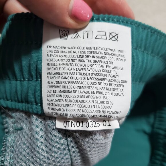 BILLABONG NWT Kai Hybrid Shorts 7" Unlined Lightweight Teal Pacific Used Men XXL - Picture 12 of 16